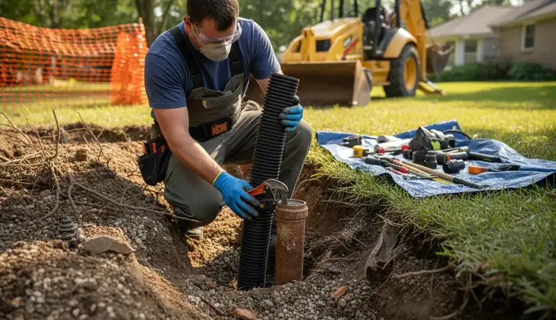 Sewer Line Replacement services in Canton, MA.