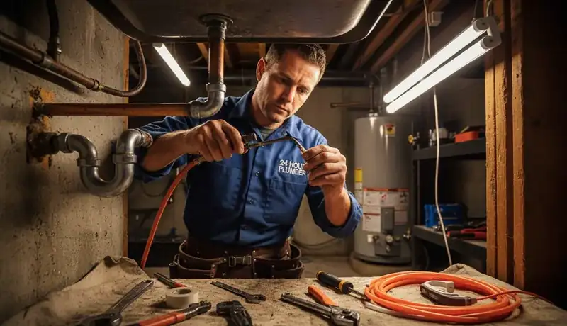 24 Hour Plumber services in Cary, 27512.