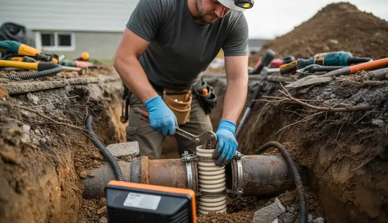 Sewer Line Repair services in Cary, 27512.
