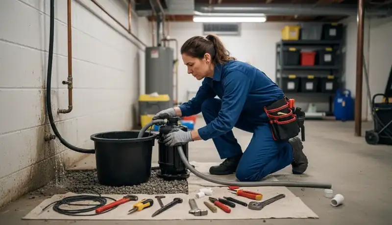 Sump Pump Installation services in Cary, 27512.