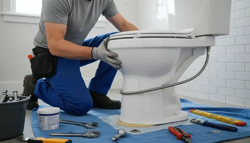 Toilet Installation services in Cary, 27512.