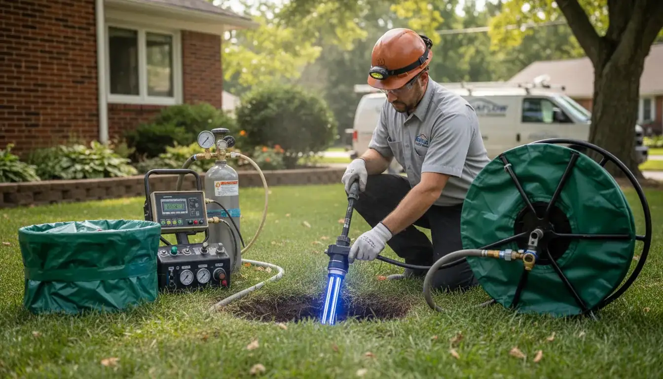 Trenchless Sewer Repair services in Cary, 27512.