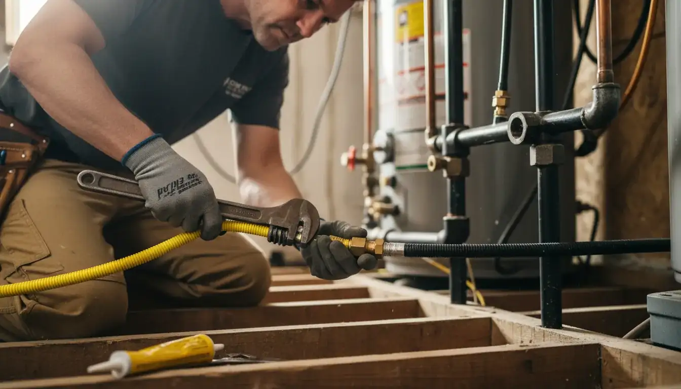 Gas Line Installation services in Cary, 27513.