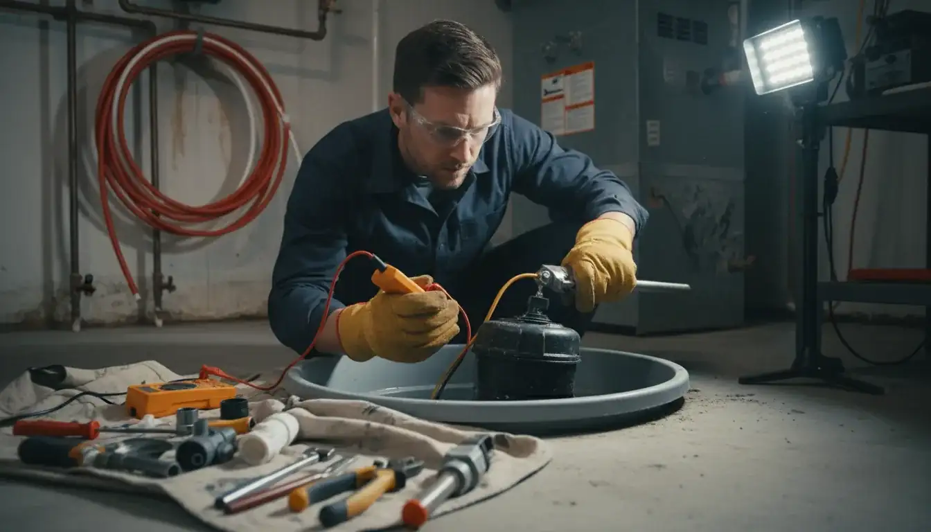 Sump Pump Repair services in Cary, 27518.