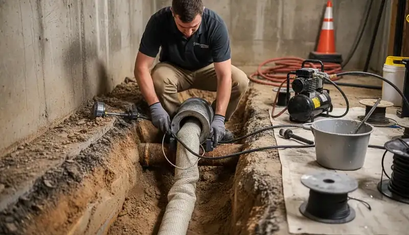 Trenchless Pipe Lining services in Cary, 27518.