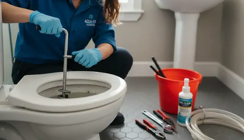 Clogged Toilet Repair services in Cary, 27519.