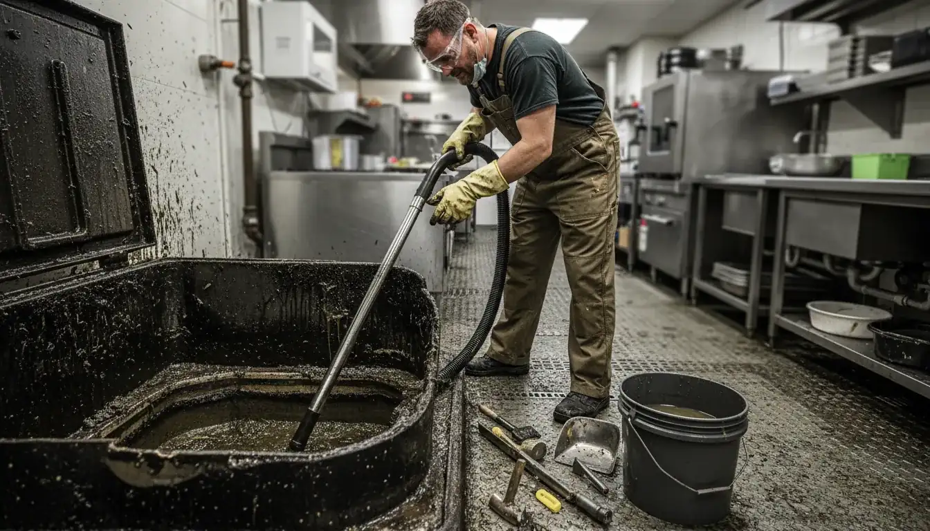 Grease Trap Cleaning services in Cary, 27519.