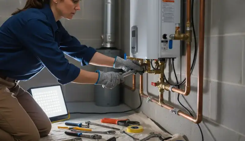 Tankless Water Heater Installation services in Cary, 27519.