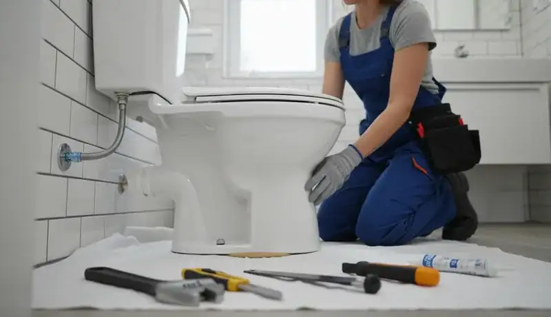 Toilet Installation services in Cary, 27519.