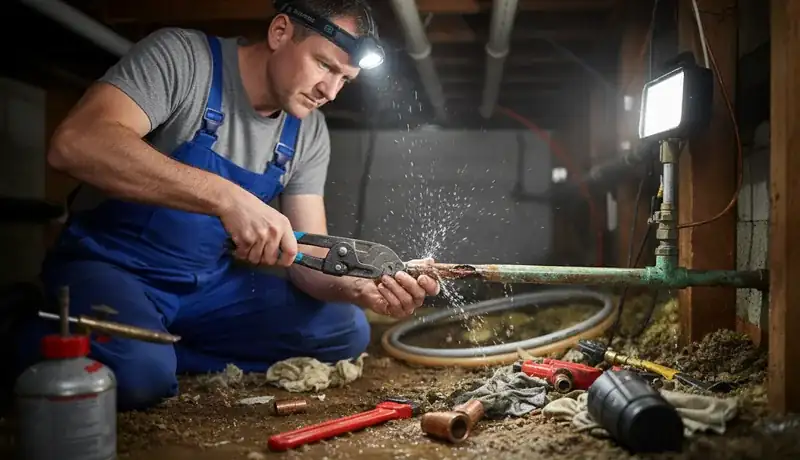 Burst Pipe Repair services in Castle Rock, CO.