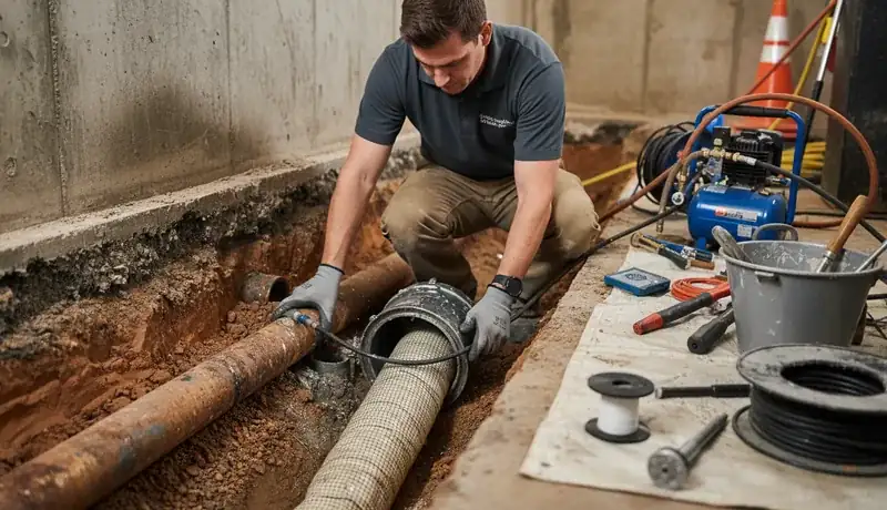 Trenchless Pipe Lining services in Chapel Hill, 27514.