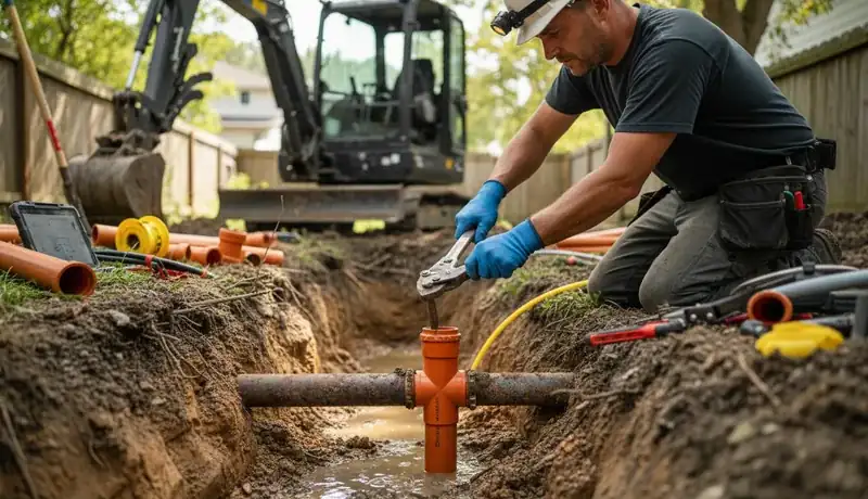 Sewer Line Repair services in Chapel Hill, 27516.