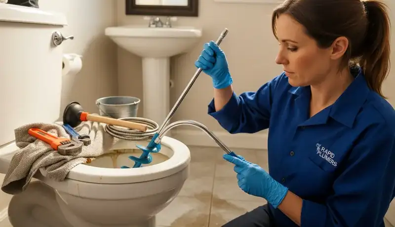 Clogged Toilet Repair services in Chapel Hill, 27517.