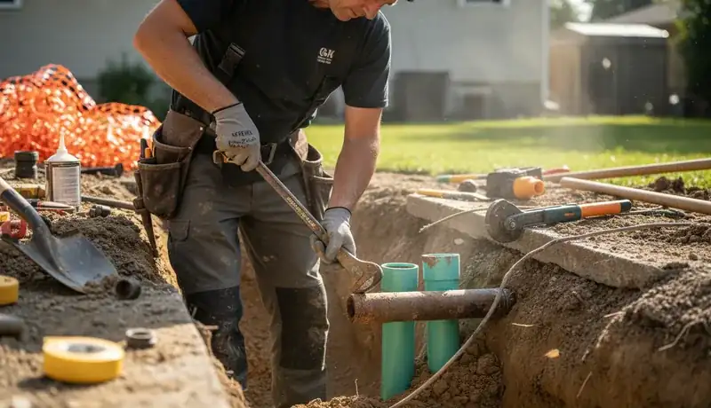 Sewer Line Replacement services in Chapel Hill, 27517.