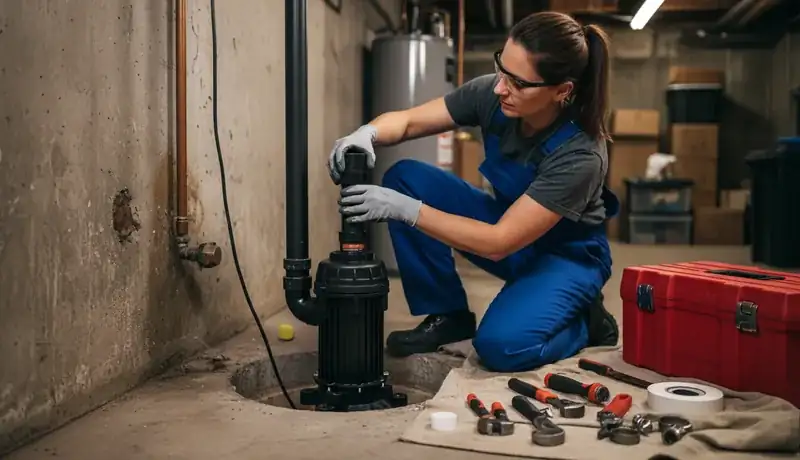 Sump Pump Installation services in Chapel Hill, 27599.