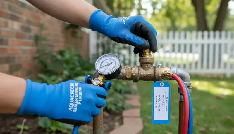 Backflow Testing services in Charlotte, 28208.