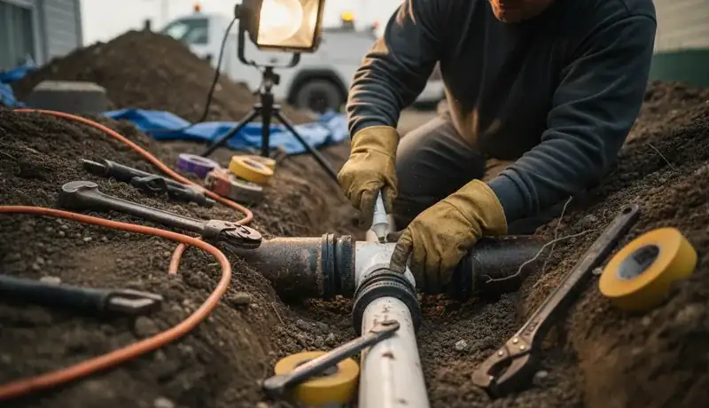 Sewer Line Repair services in Charlotte, 28208.