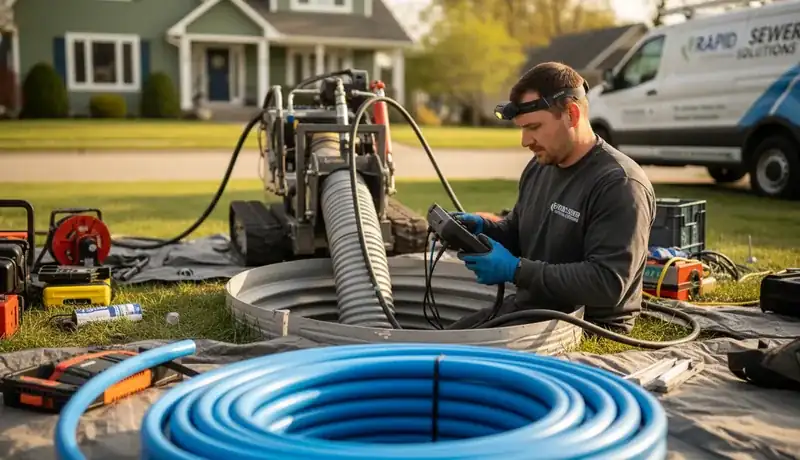 Trenchless Sewer Repair services in Charlotte, 28208.