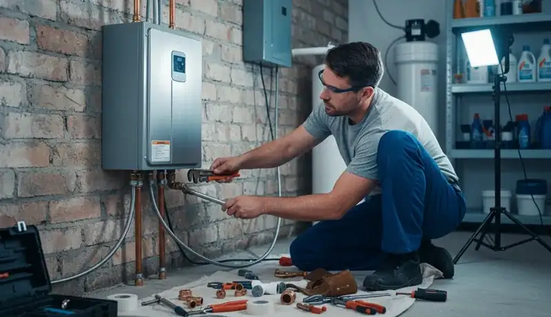 Tankless Water Heater Installation services in Charlotte, 28209.