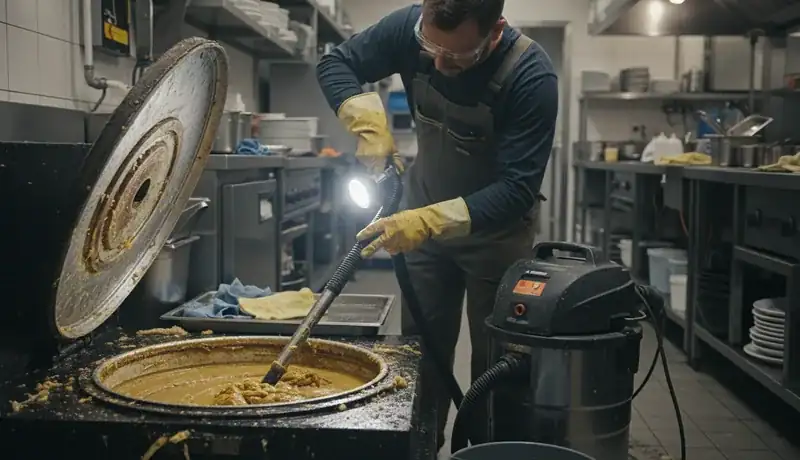 Grease Trap Cleaning services in Charlotte, 28210.