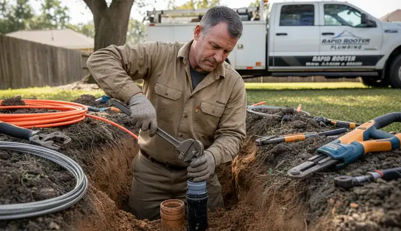 Sewer Line Repair services in Charlotte, 28210.