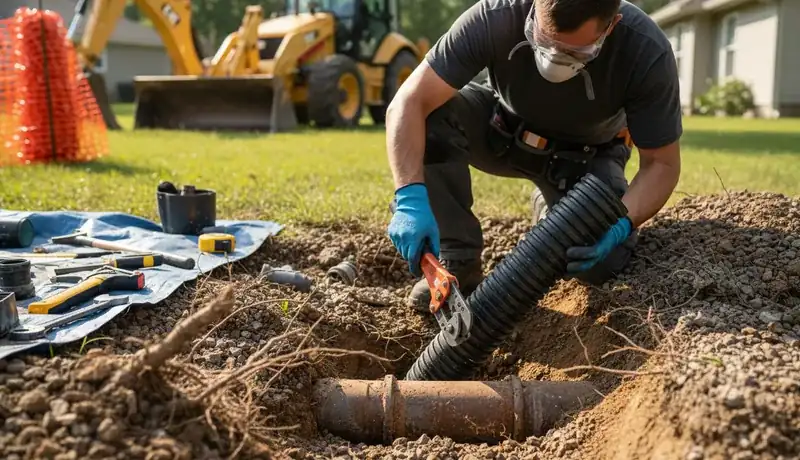 Sewer Line Replacement services in Charlotte, 28210.
