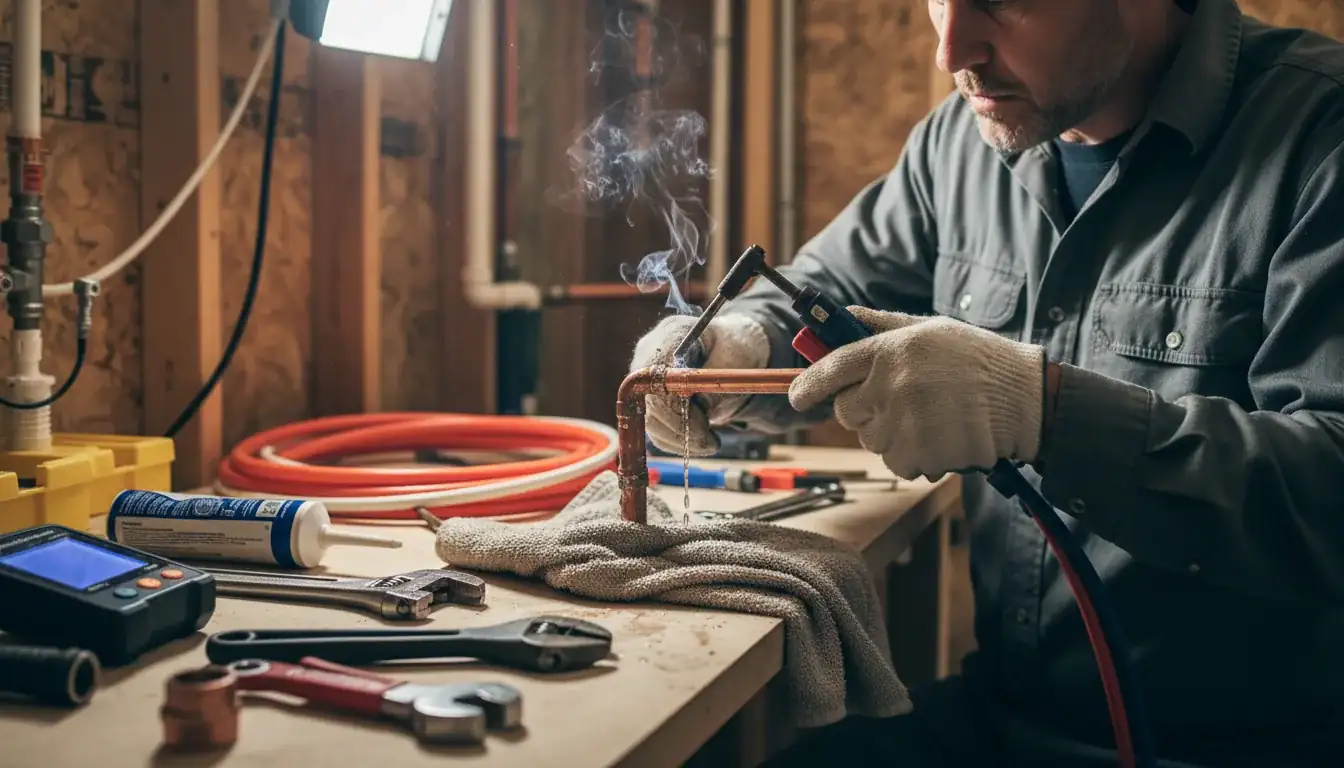 Water Leak Repair services in Charlotte, 28210.