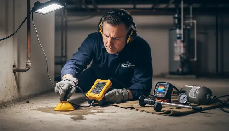 Leak Detection services in Charlotte, 28214.