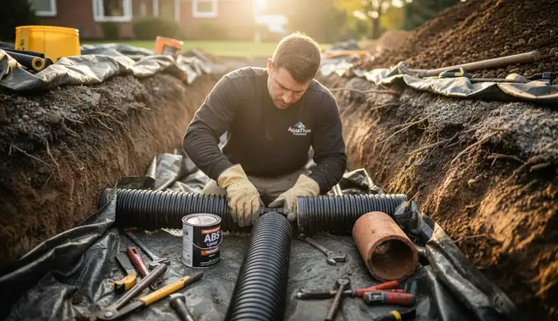 Sewer Line Replacement services in Charlotte, 28214.