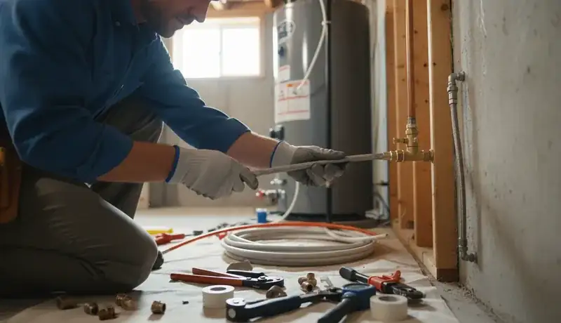 Water Line Installation services in Charlotte, 28214.