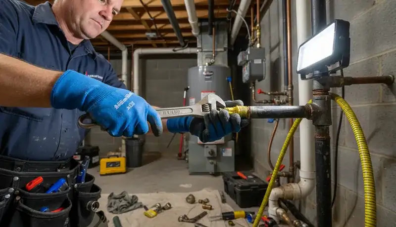 Gas Line Repair services in Charlotte, 28217.