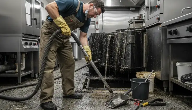 Grease Trap Cleaning services in Charlotte, 28217.