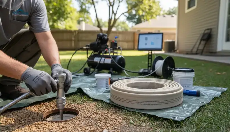 Trenchless Sewer Repair services in Charlotte, 28217.