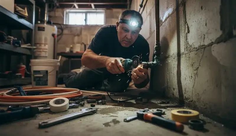 Water Leak Repair services in Charlotte, 28217.