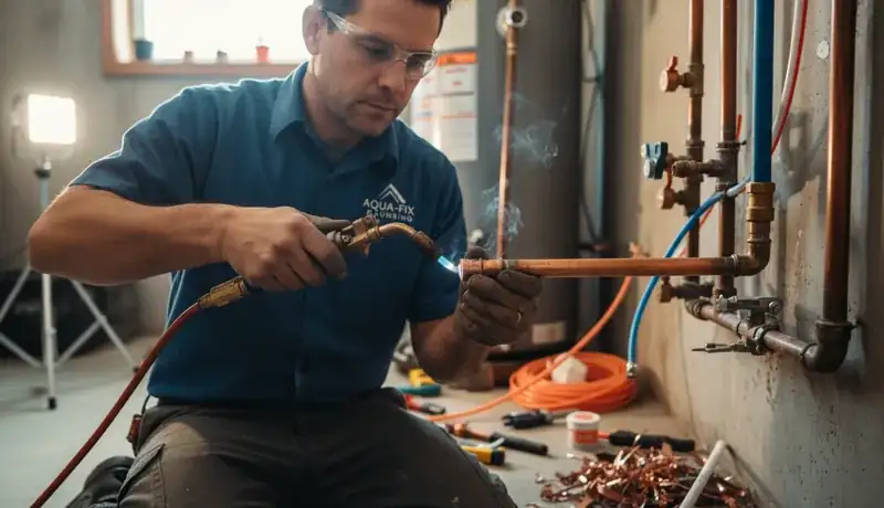 Water Line Installation services in Charlotte, 28217.