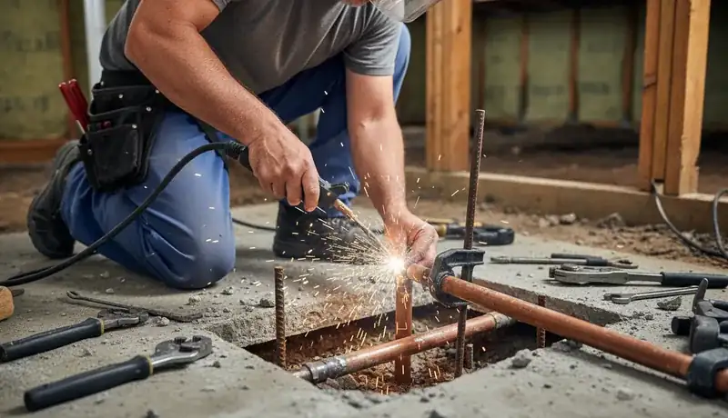 Slab Leak Repair services in Charlotte, 28226.