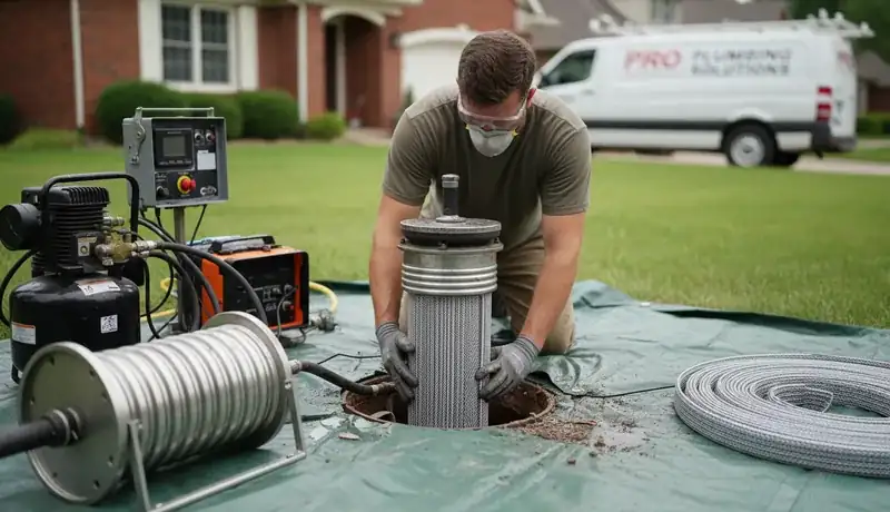 Trenchless Sewer Repair services in Charlotte, 28226.