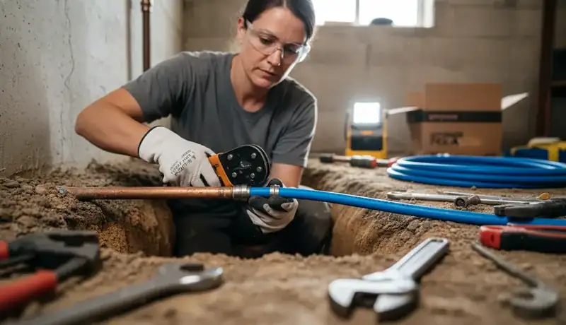 Water Line Installation services in Charlotte, 28226.