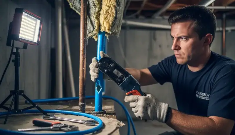 Burst Pipe Repair services in Charlotte, 28263.