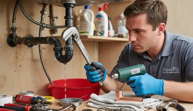 Water Leak Repair services in Charlotte, 28263.