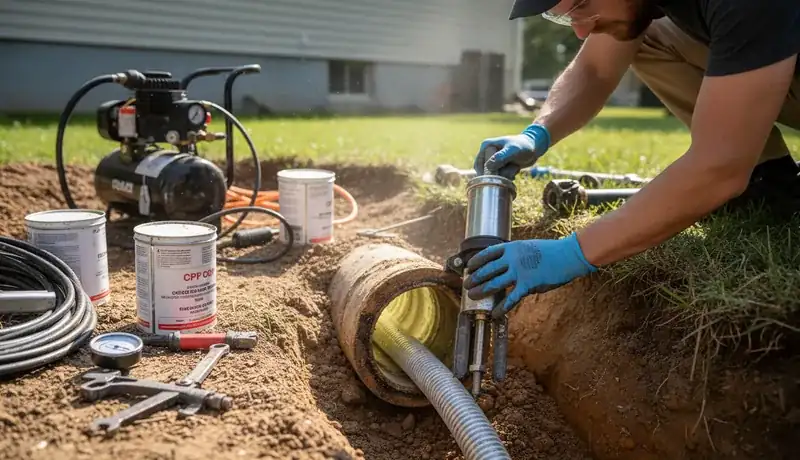 Trenchless Pipe Lining services in Charlotte, 28273.