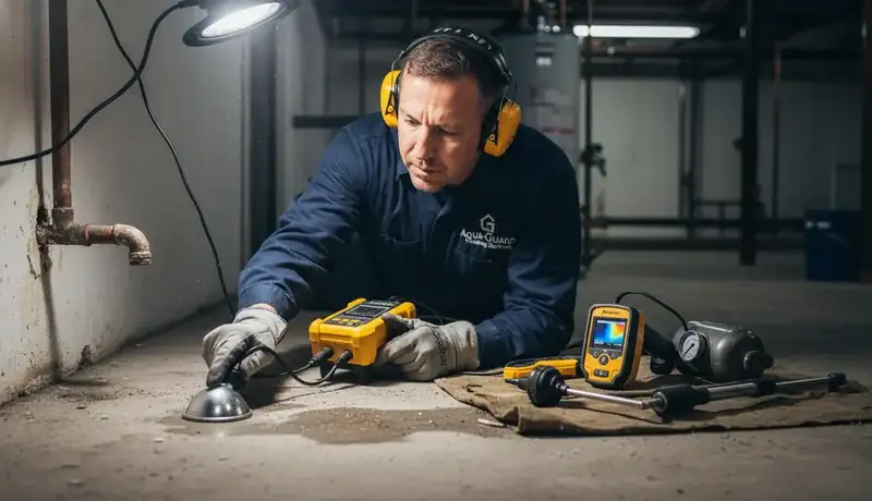 Leak Detection services in Charlotte, 28278.