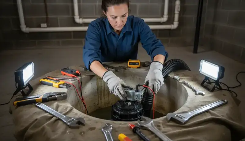 Sump Pump Repair services in Charlotte, 28278.