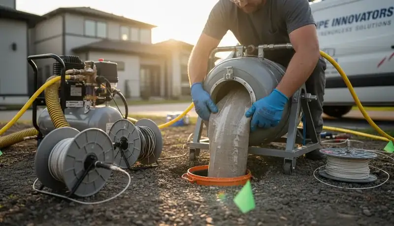 Trenchless Pipe Lining services in Charlotte, 28278.
