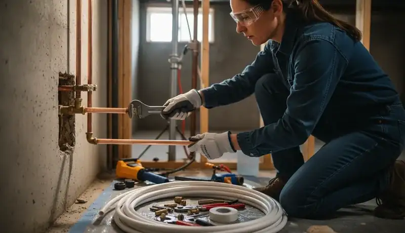 Water Line Installation services in Charlotte, 28278.