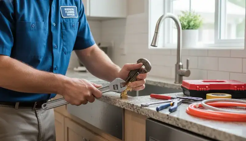 Residential Plumbing services in Clayton, 27528.