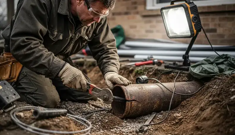 Sewer Line Repair services in Coats, 27521.
