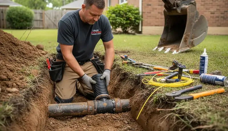 Sewer Line Replacement services in Coats, 27521.