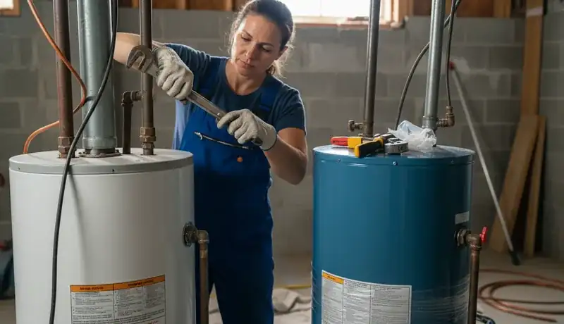 Water Heater Replacement services in Colfax, 27237.