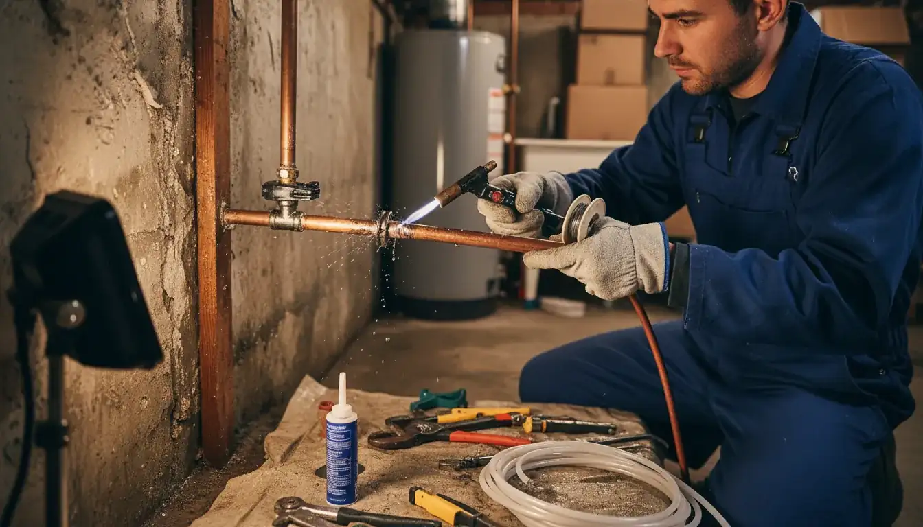 Burst Pipe Repair services in Colton, OR.